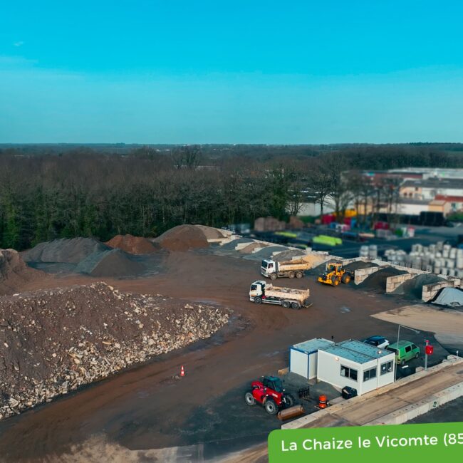 Plateforme La Chaize Le Vicomte - REVAL MATERIAUX